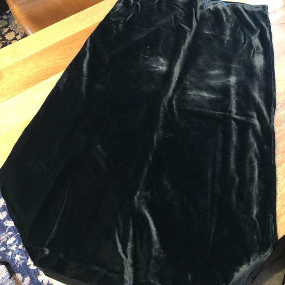 Anthropologie Kelly Velvet Midi Skirt - Picture 4 of 7